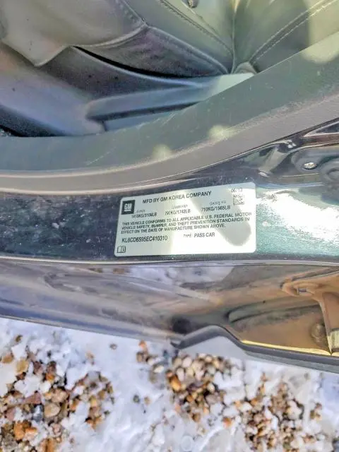 2014 CHEVROLET SPARK 1LT  