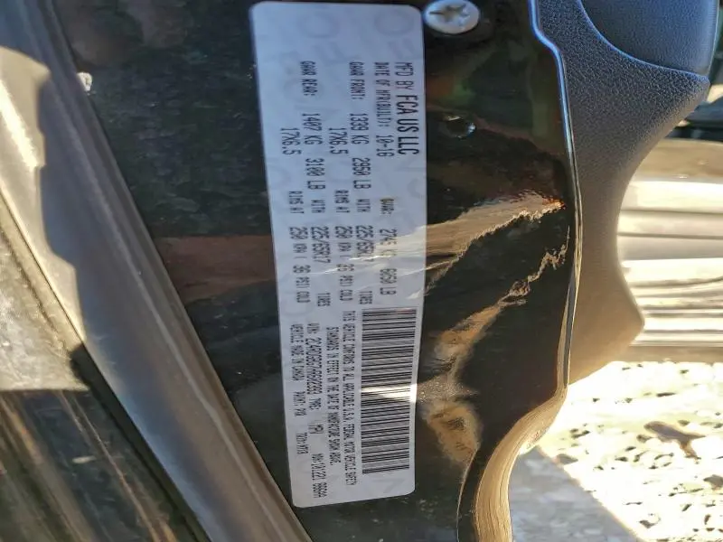 2017 DODGE GRAND CARAVAN SE  