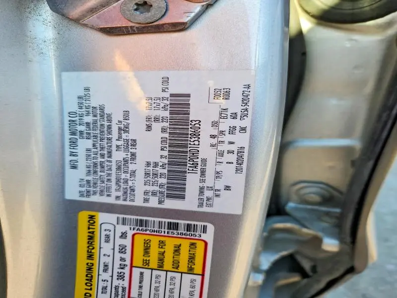 2014 FORD FUSION SE  