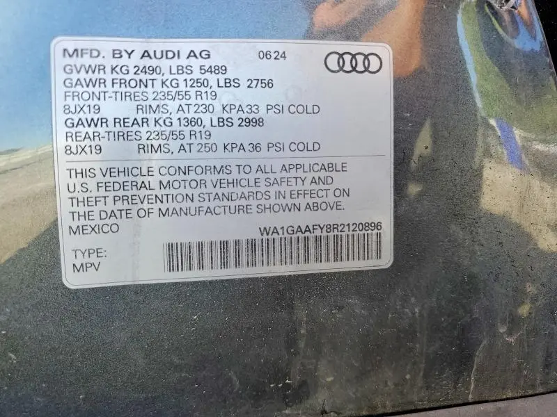 2024 AUDI Q5 PREMIUM 45  
