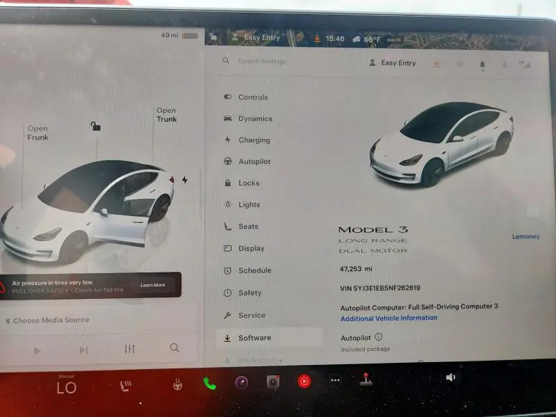 2022 TESLA MODEL 3   
