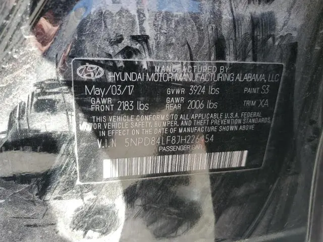 2018 HYUNDAI ELANTRA SEL  