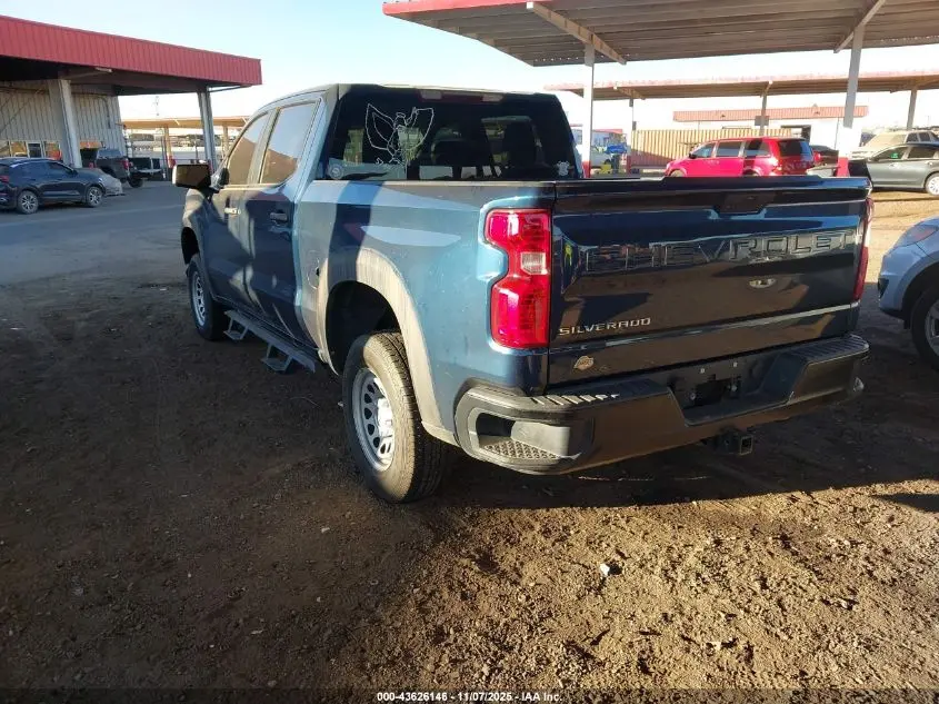 2021 CHEVROLET SILVERADO 1500 2WD  SHORT BED WT