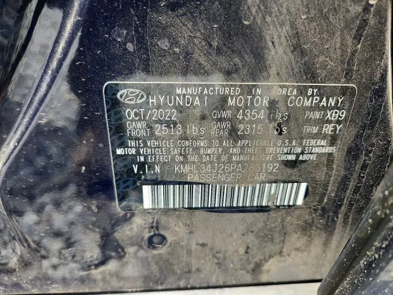 2023 HYUNDAI SONATA LIMITED  