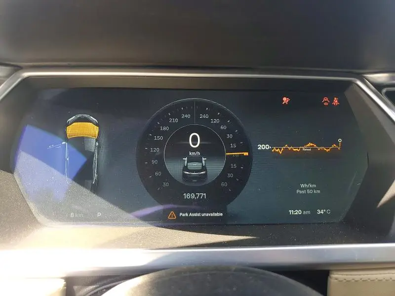 2014 TESLA MODEL S   