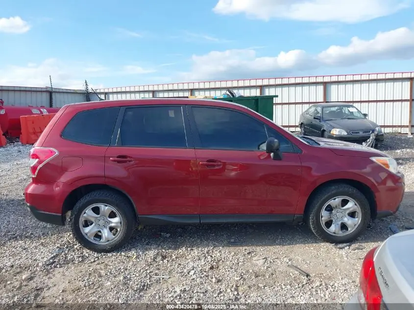 2015 SUBARU FORESTER 2.5I