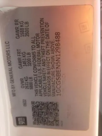 2022 CHEVROLET COLORADO   