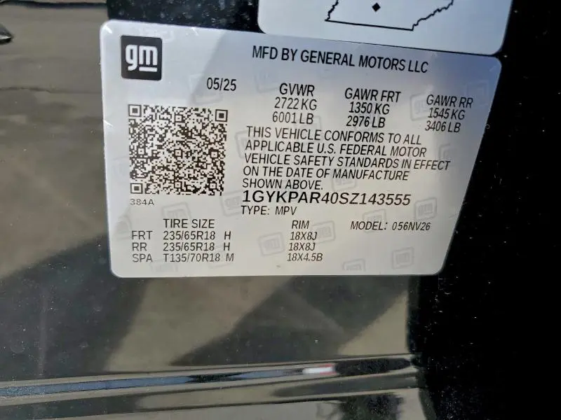 2025 CADILLAC XT6 LUXURY  