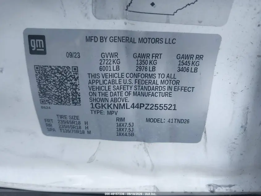 2023 GMC ACADIA FWD SLT