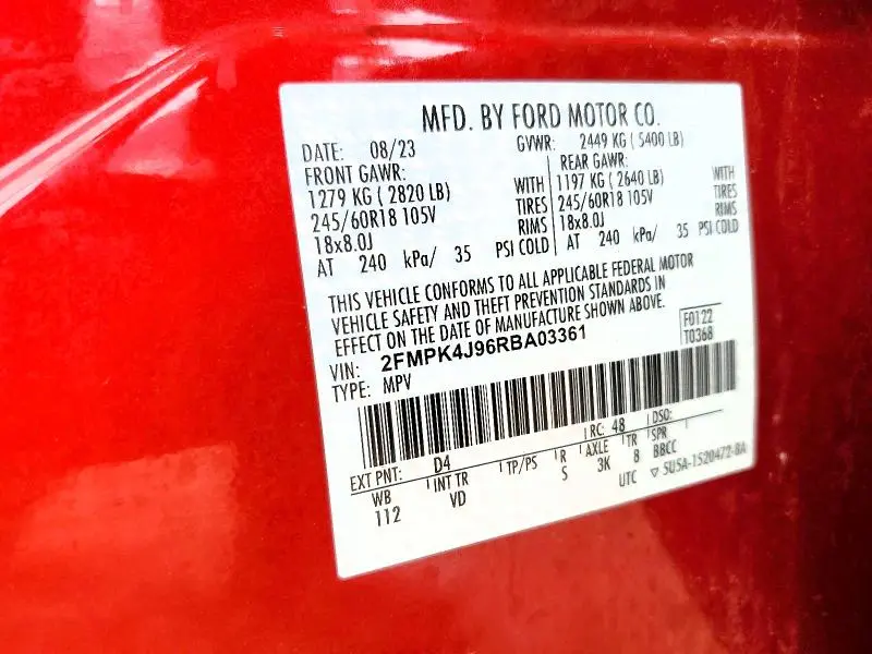 2024 FORD EDGE SEL  
