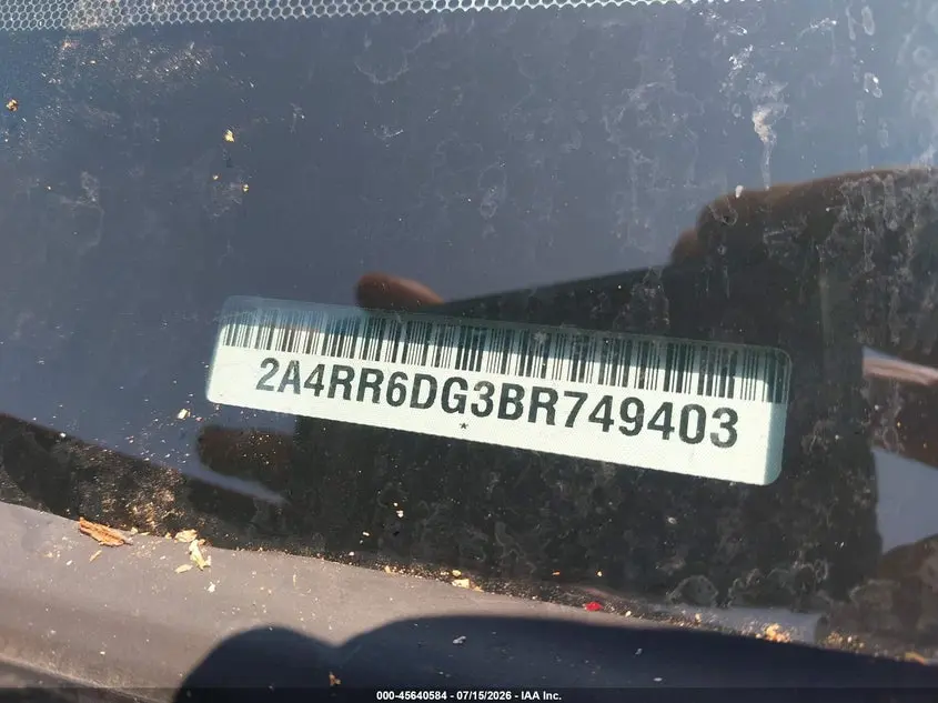 2011 CHRYSLER TOWN & COUNTRY LIMITED