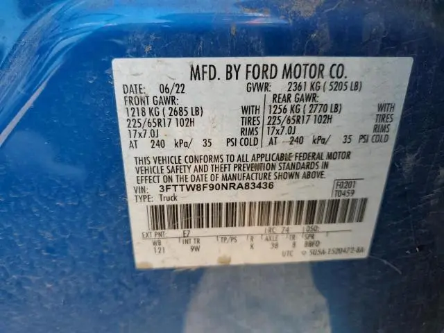 2022 FORD MAVERICK XL  