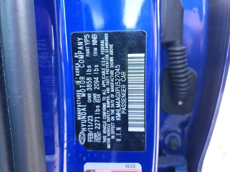 2023 HYUNDAI ELANTRA SEL  