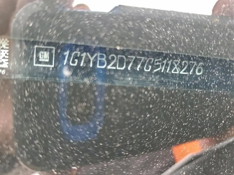 2016 CHEVROLET CORVETTE STINGRAY 1LT  