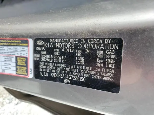 2016 KIA SOUL +