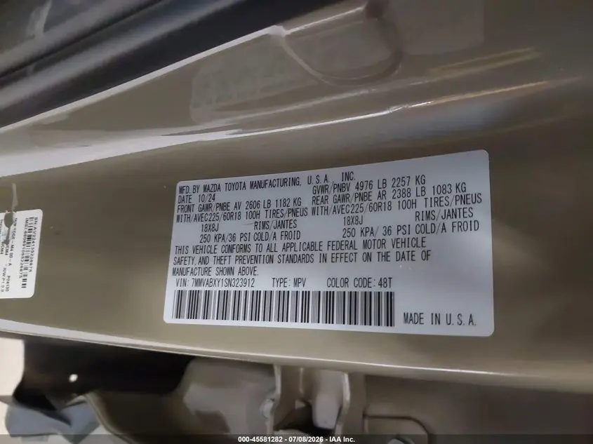 2025 MAZDA CX-50 2.5 TURBO MERIDIAN EDITION