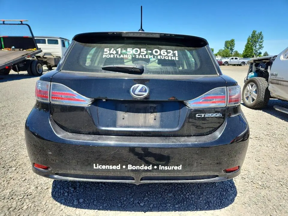 2012 LEXUS CT 200  