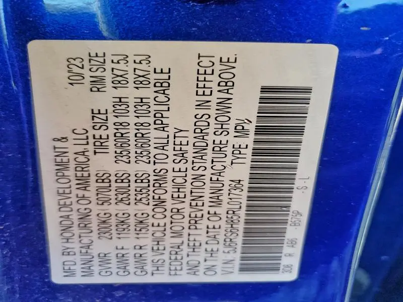 2024 HONDA CR-V SPORT-L  