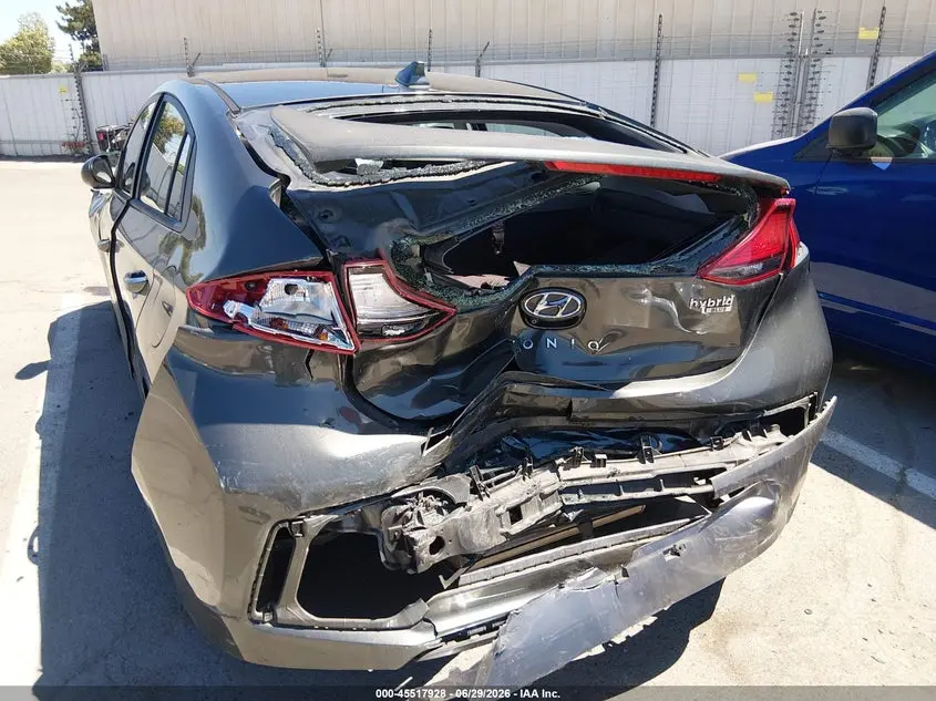 2021 HYUNDAI IONIQ HYBRID BLUE