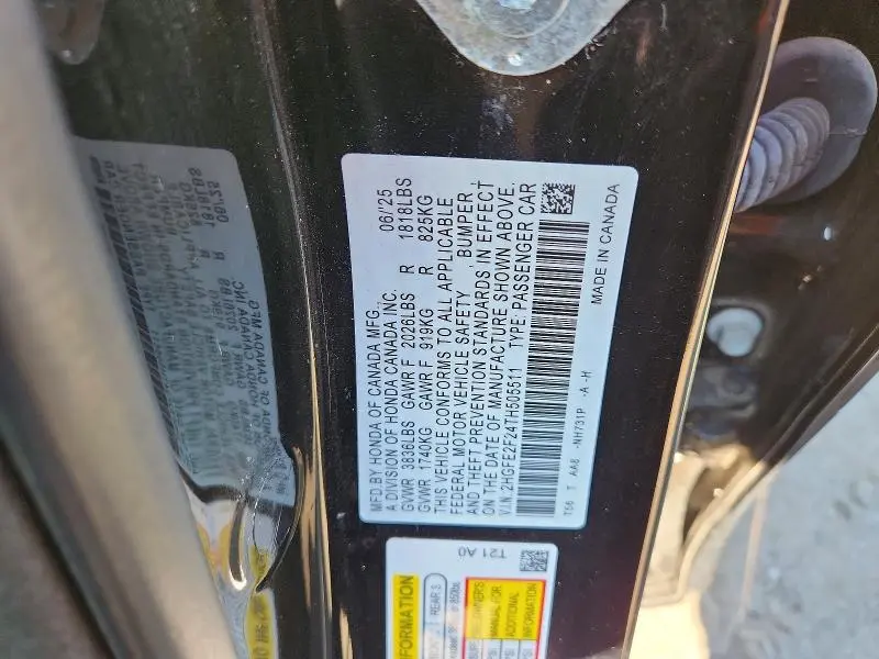 2026 HONDA CIVIC LX  