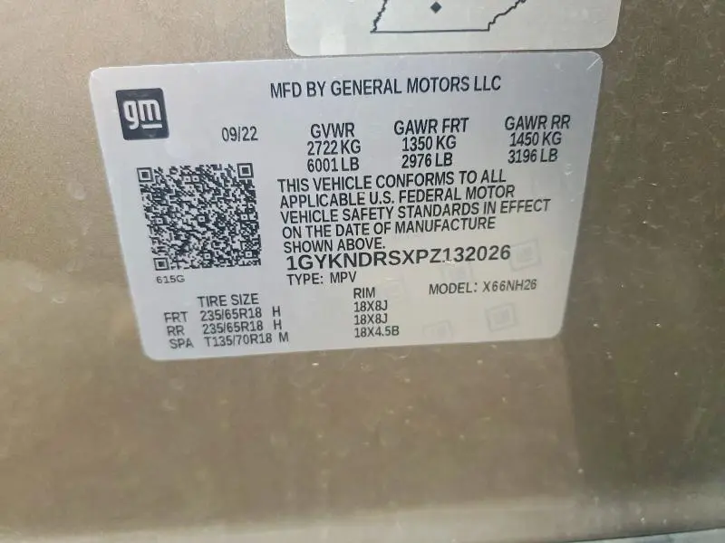2023 CADILLAC XT5   