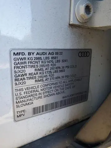 2023 AUDI Q7 PREMIUM PLUS