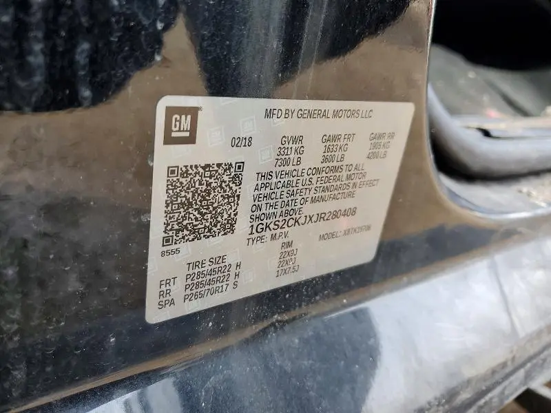 2018 GMC YUKON DENALI  