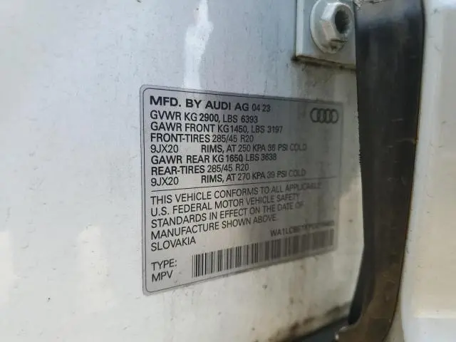 2023 AUDI Q7 PREMIUM PLUS  