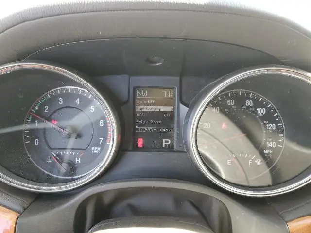 2012 JEEP GRAND CHEROKEE OVERLAND  