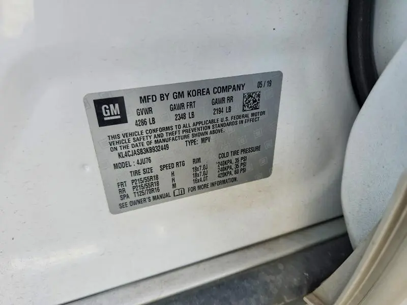 2019 BUICK ENCORE PREFERRED  