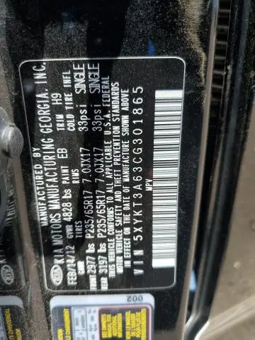 2012 KIA SORENTO BASE  