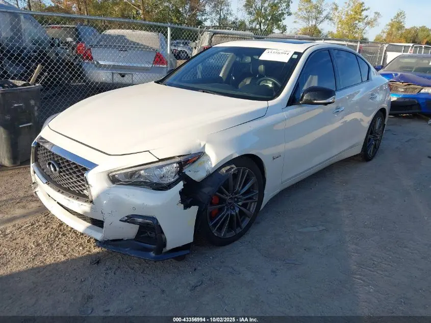 2019 INFINITI Q50 3.0T RED SPORT 400