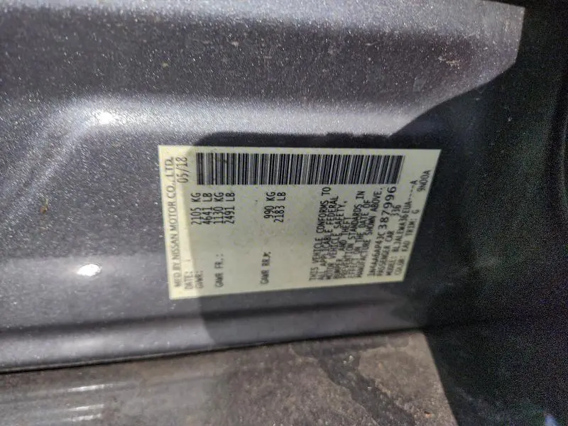 2018 NISSAN MAXIMA 3.5S  