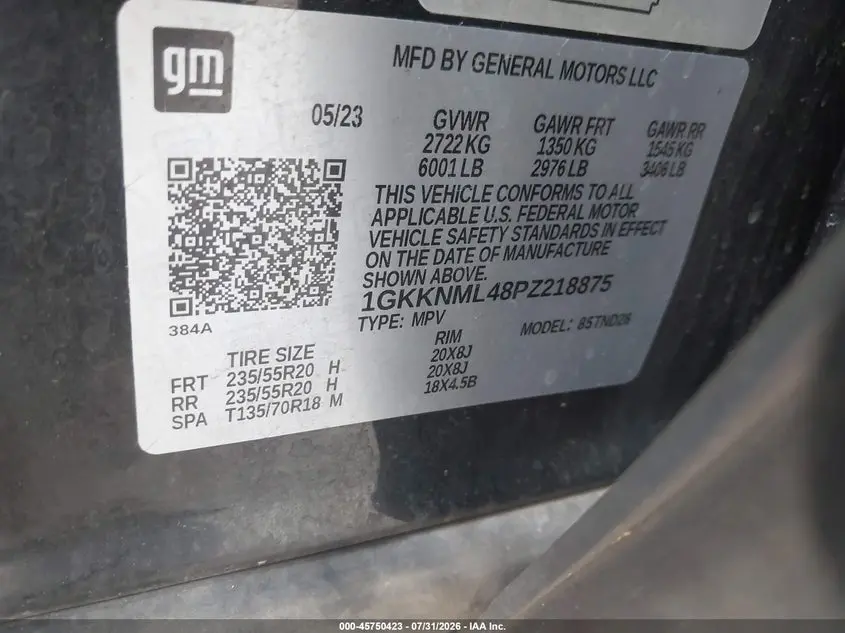 2023 GMC ACADIA FWD SLT