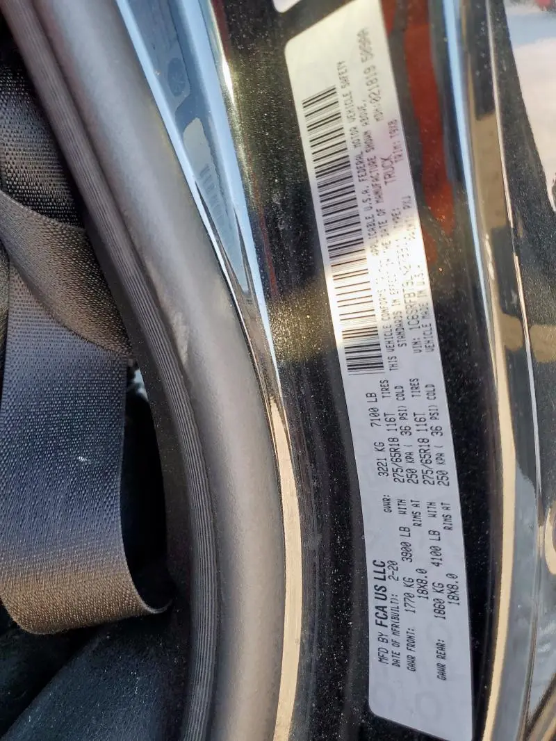 2020 RAM 1500 BIG HORN/LONE STAR  