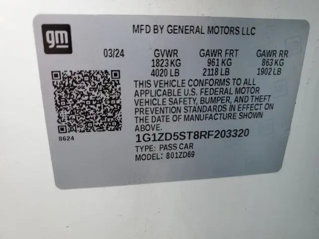 2024 CHEVROLET MALIBU LT  