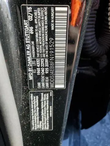 2015 MERCEDES-BENZ CLA 250  