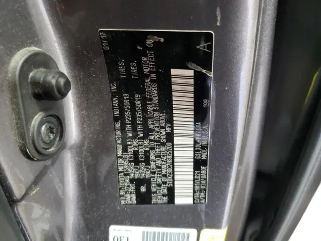 2017 TOYOTA SIENNA SE  