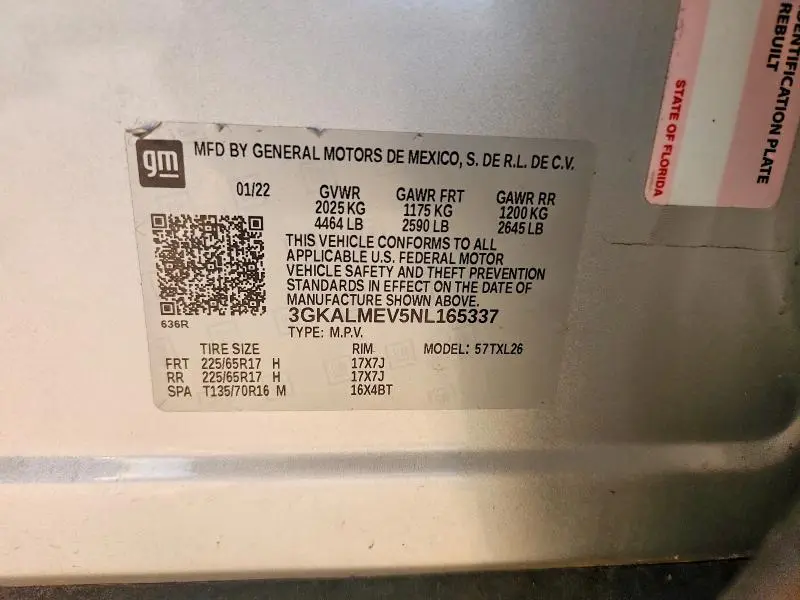 2022 GMC TERRAIN SLE  