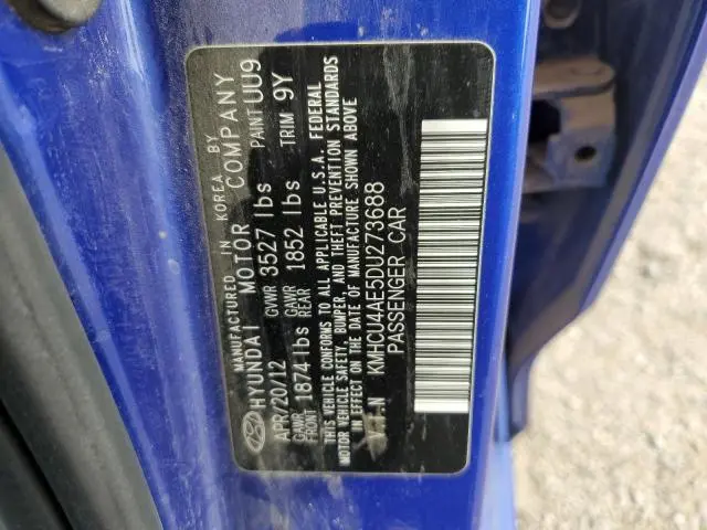 2013 HYUNDAI ACCENT GLS  