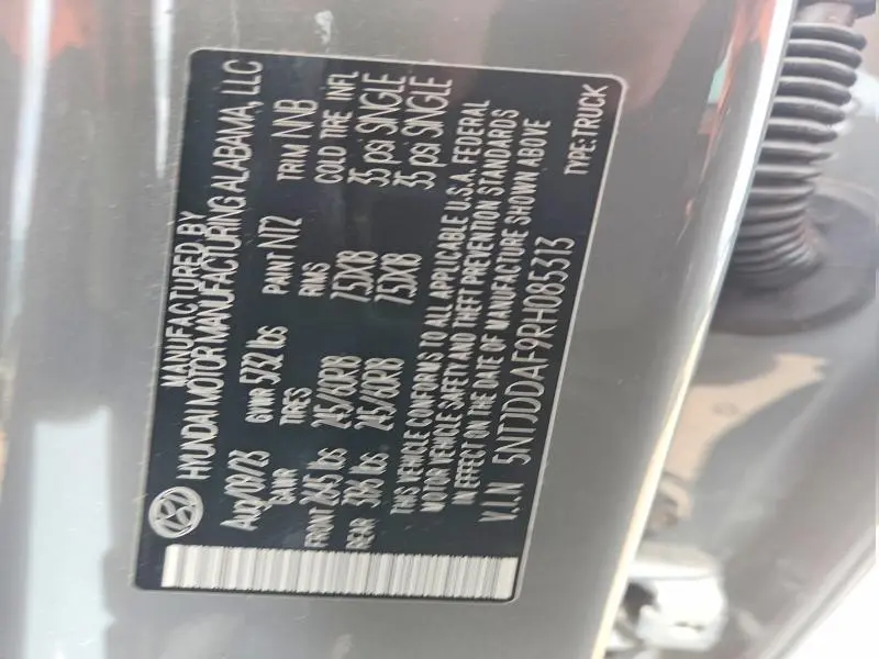 2024 HYUNDAI SANTA CRUZ XRT  