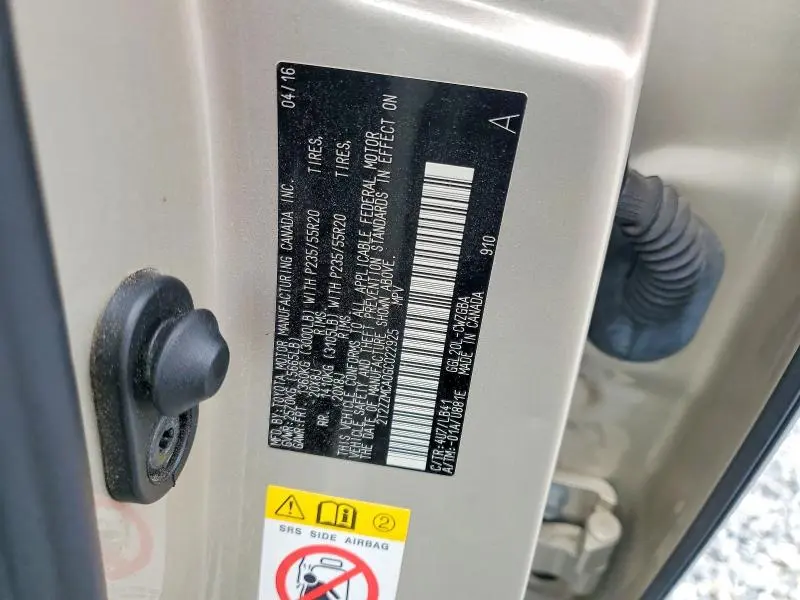 2016 LEXUS RX 350 BASE  