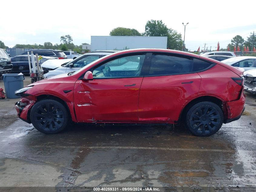 2022 TESLA MODEL Y LONG RANGE DUAL MOTOR ALL-WHEEL DRIVE