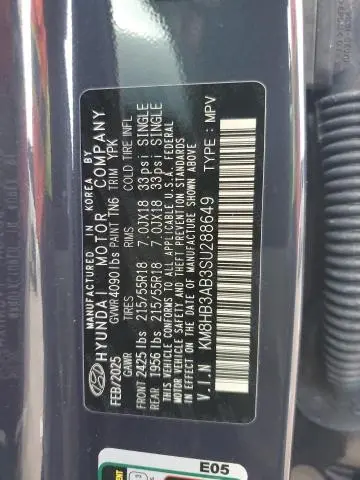 2025 HYUNDAI KONA SEL  