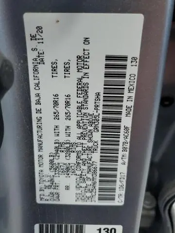 2021 TOYOTA TACOMA DOUBLE CAB  