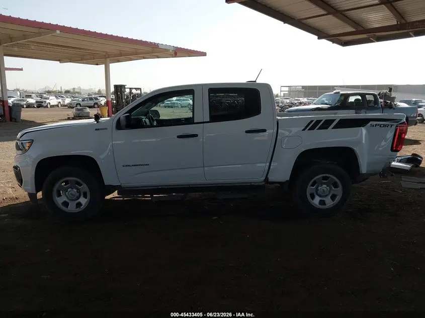 2022 CHEVROLET COLORADO 2WD  SHORT BOX WT