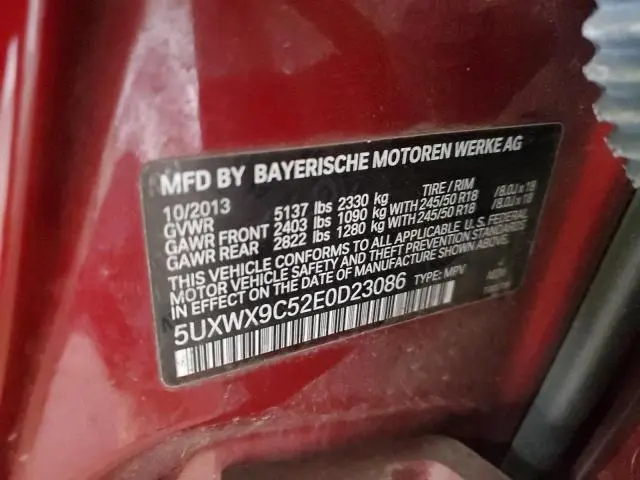 2014 BMW X3 XDRIVE28I  