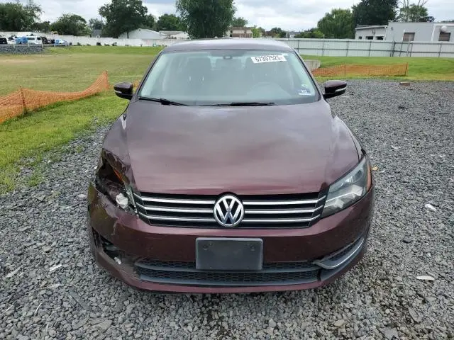 2014 VOLKSWAGEN PASSAT S  
