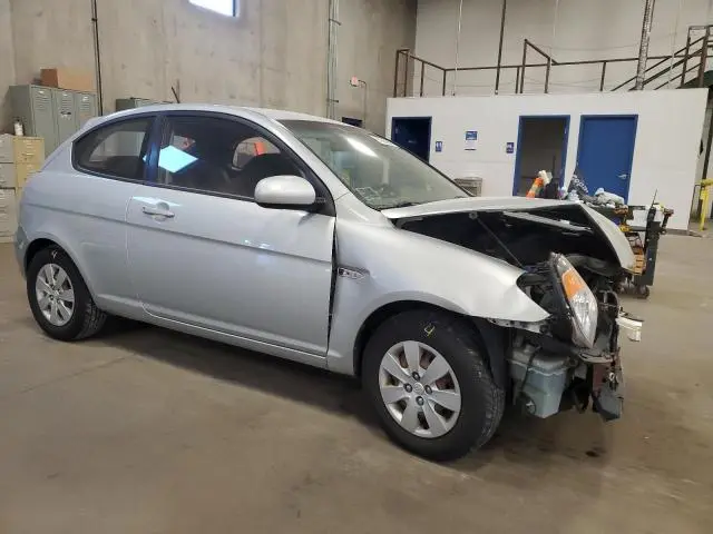2010 HYUNDAI ACCENT BLUE  