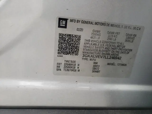 2020 GMC TERRAIN SLT  